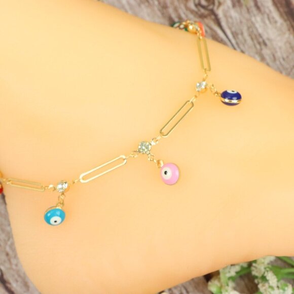Dainty Anklet for Women – Elegant Everyday Jewelry & Perfect Gift | MLCRC1532 - Picture 6 of 10